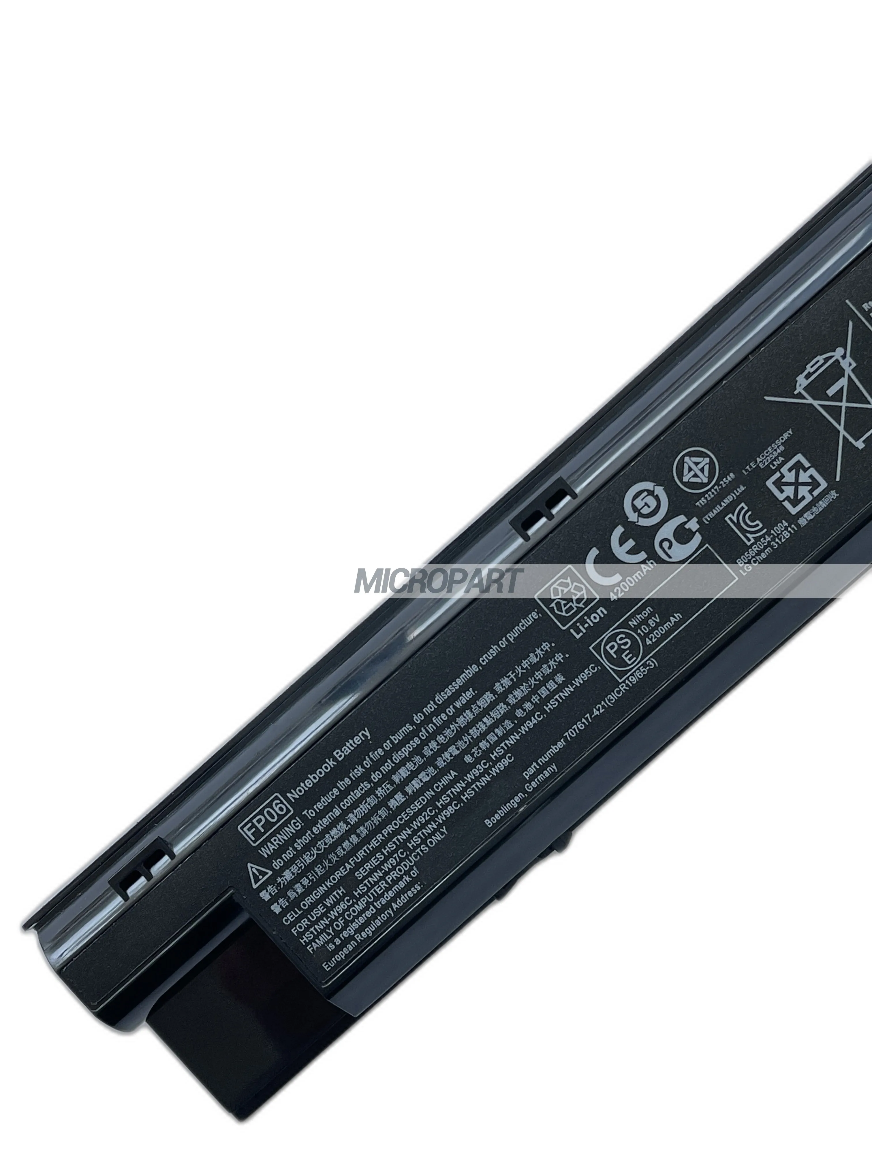 Imagem -04 - Substituição da Bateria do Portátil para hp Fp06 707617421 Hstnn-w92c Hstnn-w93c Probook 440 g1 Probook 450 g1 Probook 455 g1