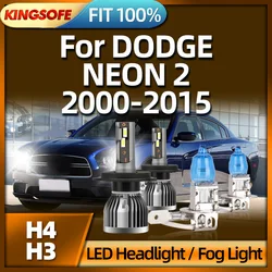 Roadsun-LEDフォグランプ,dodge,h4電球,h3,h4,2000, 2001, 2002, 2003, 2004, 2005, 2006, 2007, 2008, 2009-2010