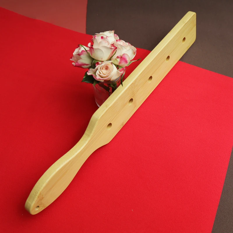 Traditional Handcrafted Bamboo Spanking Paddle – Equestrian Horse Whip & Discipline Tool