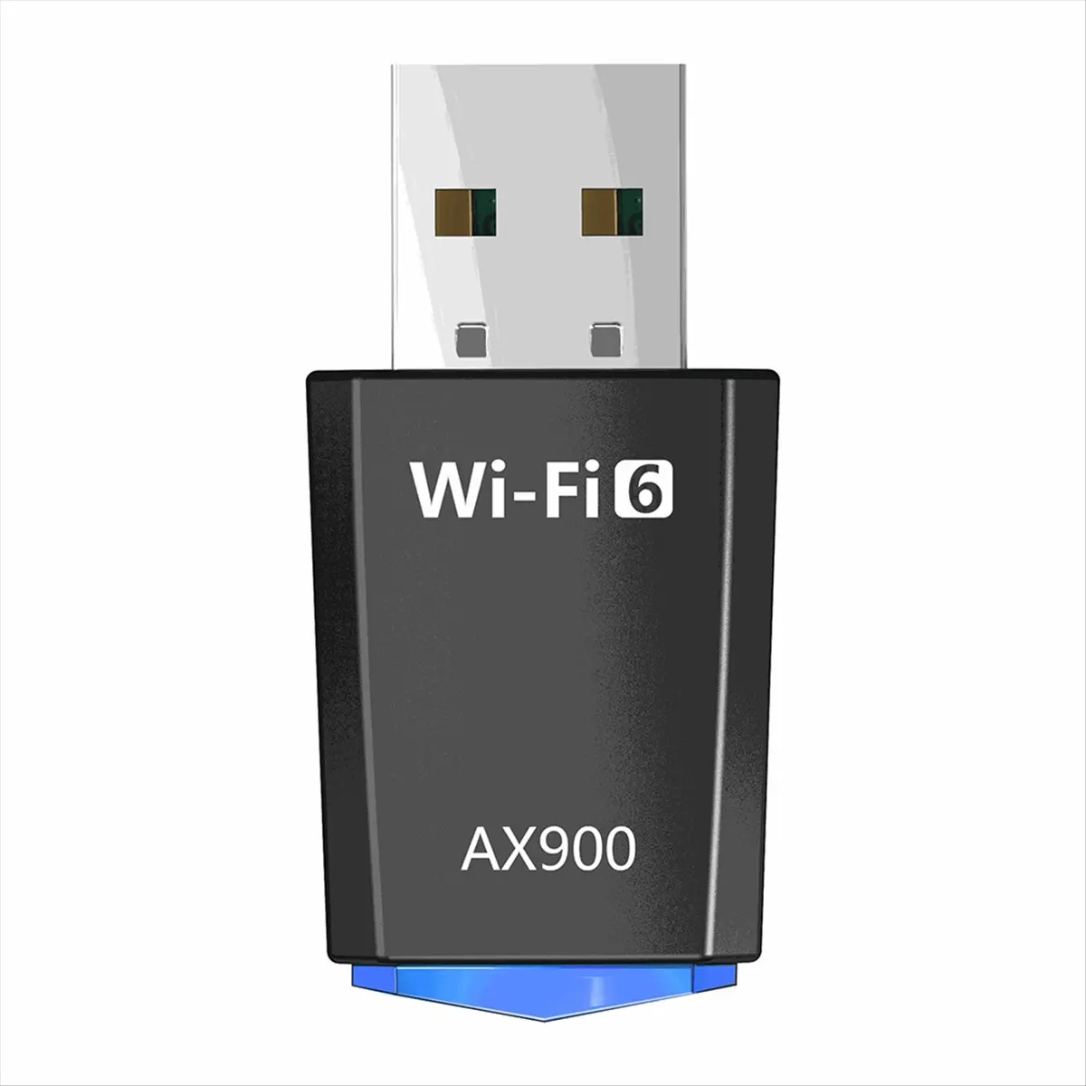 A46U AX900 WiFi6 WiFi Adapter 900Mbps USB WiFi Bluetooth Network Card 2.4G/5Ghz WiFi Adapter 802.11ax for Laptop Win 7 10 11