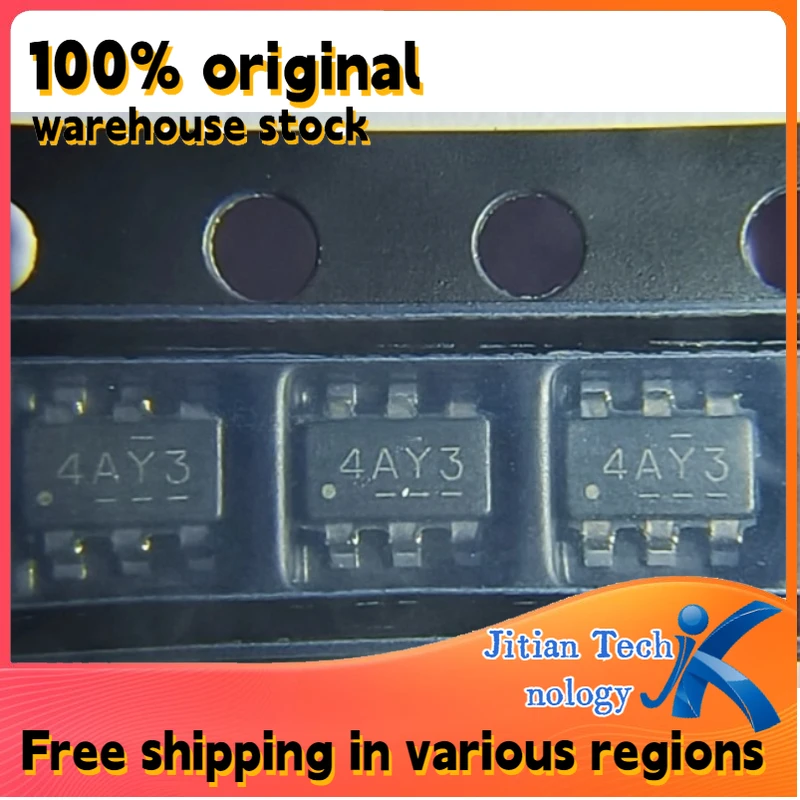 10PCS 100% new LMR50410Y3FQDBVRQ1 logo 4AY3 SOT-23-6 Power chip Channel direct sales