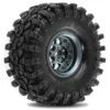 レッドスパイダー 4 個 2.2 インチビードロックホイールリムゴムタイヤセット 1/10 RC クローラー TRX-4 アキシャル SCX10 90046 D90 ブードゥー用 6