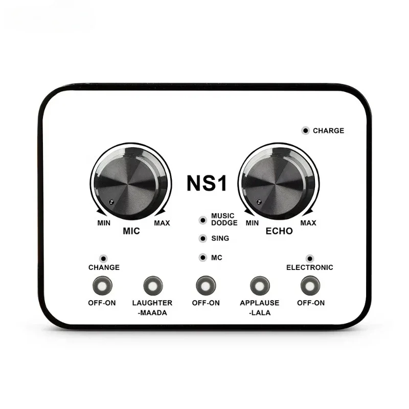 

MY MIC New model NS1professional studio external usb sound card with microphone headphone port for live streaming Podcasting