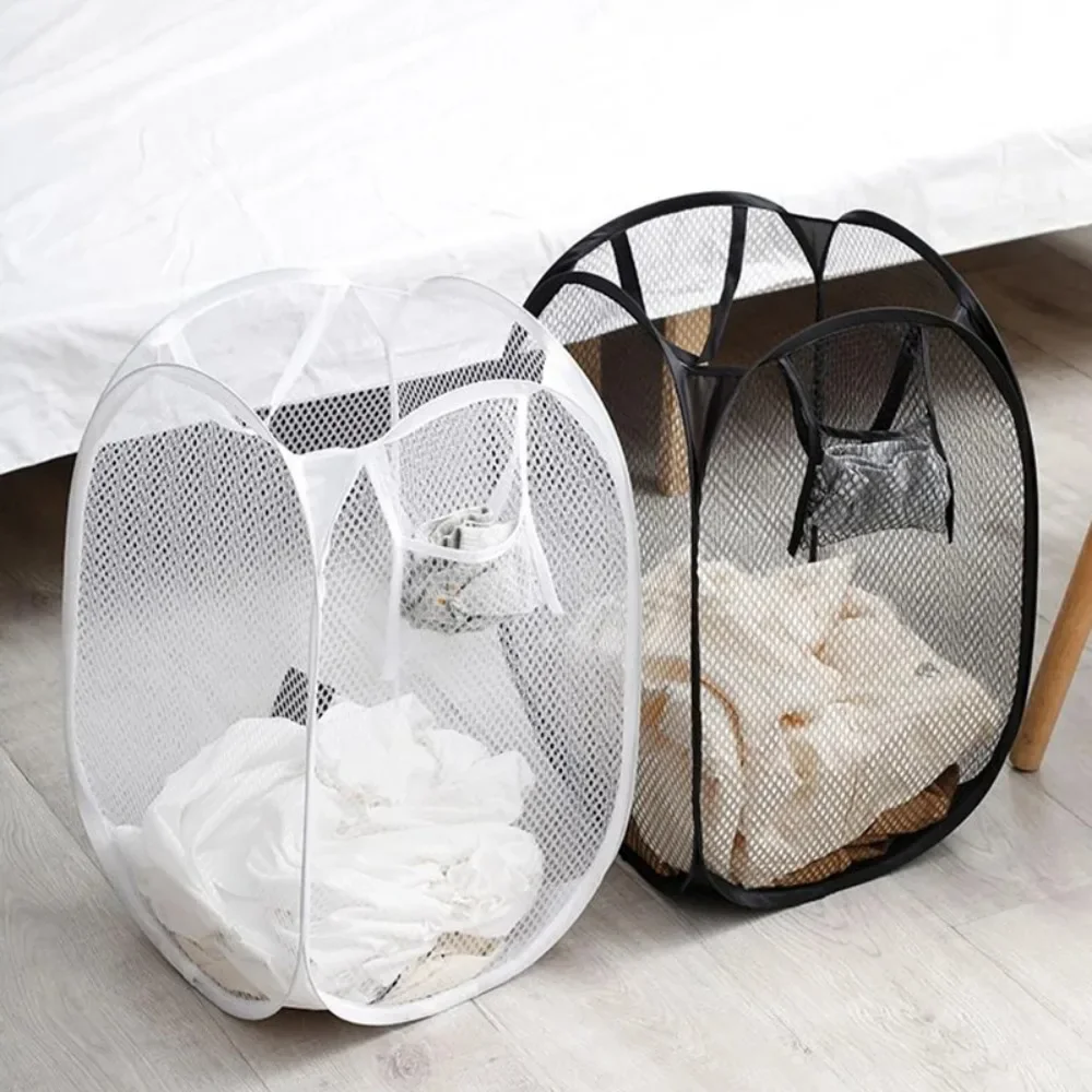 

1PC Folding Dirty Laundry Sorting Basket Washing Frame Bathroom Storage Bag Foldable Laundry Basket Portable Cesta De Ropa Sucia