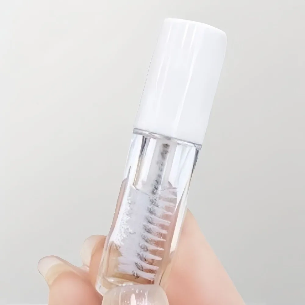 1.5ML Eyelash Styling Gel Waterproof Fast Drying Eyelash Raincoat Mascara Non-White Residue Soft Brush Lash Styling Sealant