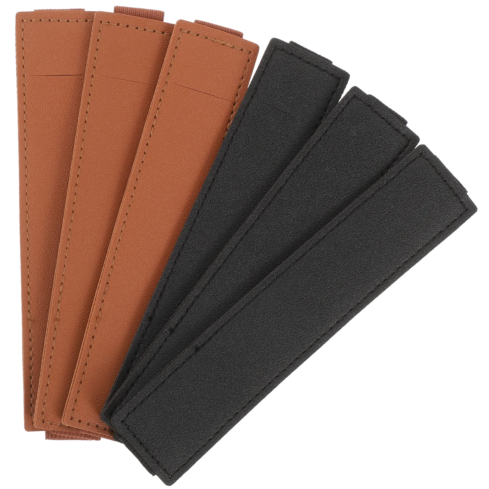 

6pcs Sleeve Elastic Band Notebook Holder Scratch Proof Storage Pouch Tablet Fountain Pen Sleeve Pen Case