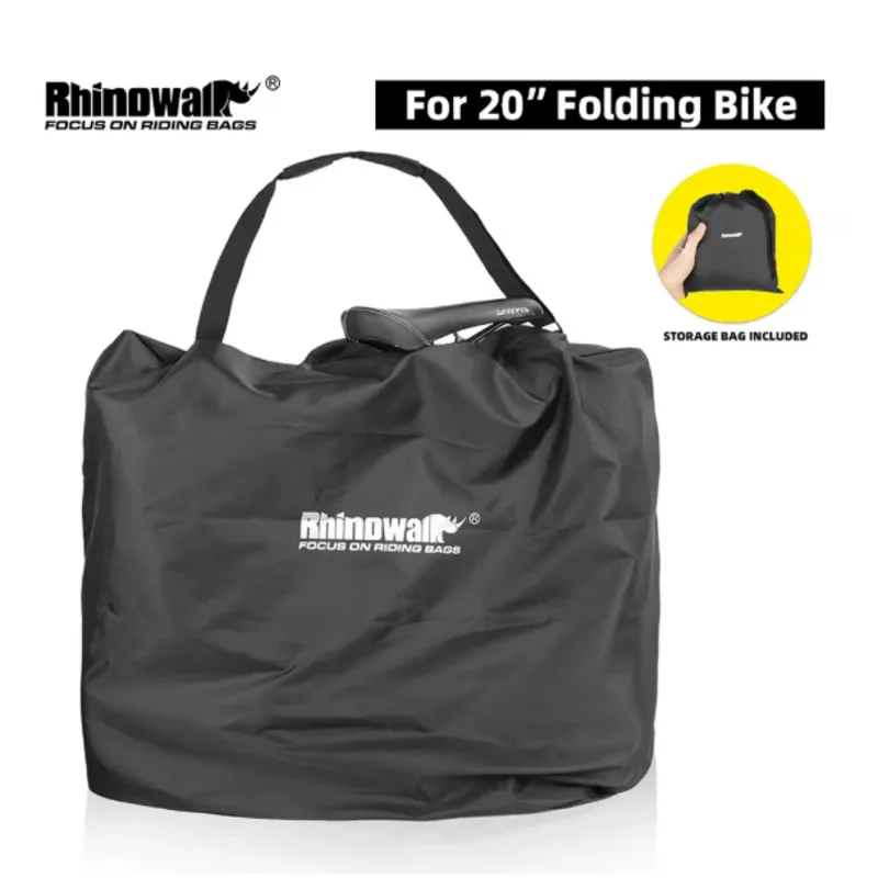 

Rhinowalk 20 "Складная велосипедная транспортировочная сумка Чехол для велосипеда Складная дорожная сумка для электрического велосипеда Чехол для переноски велосипеда Ebike Сумка для переноски велосипеда