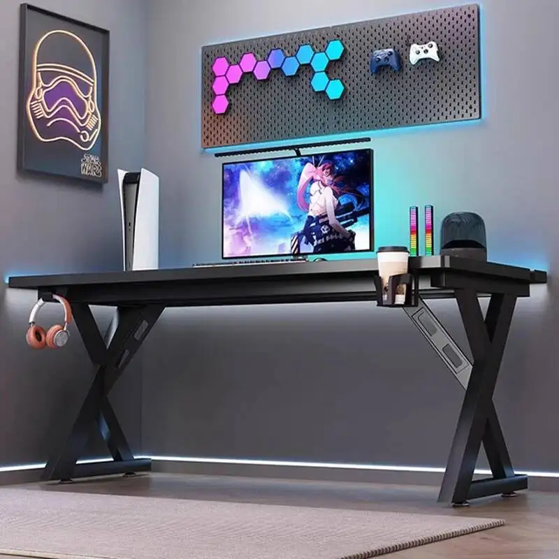 Desks Study Students Gaming Standing Computer Office Table Console Bedroom Living Room Mesas De Computador Trendy Furniture