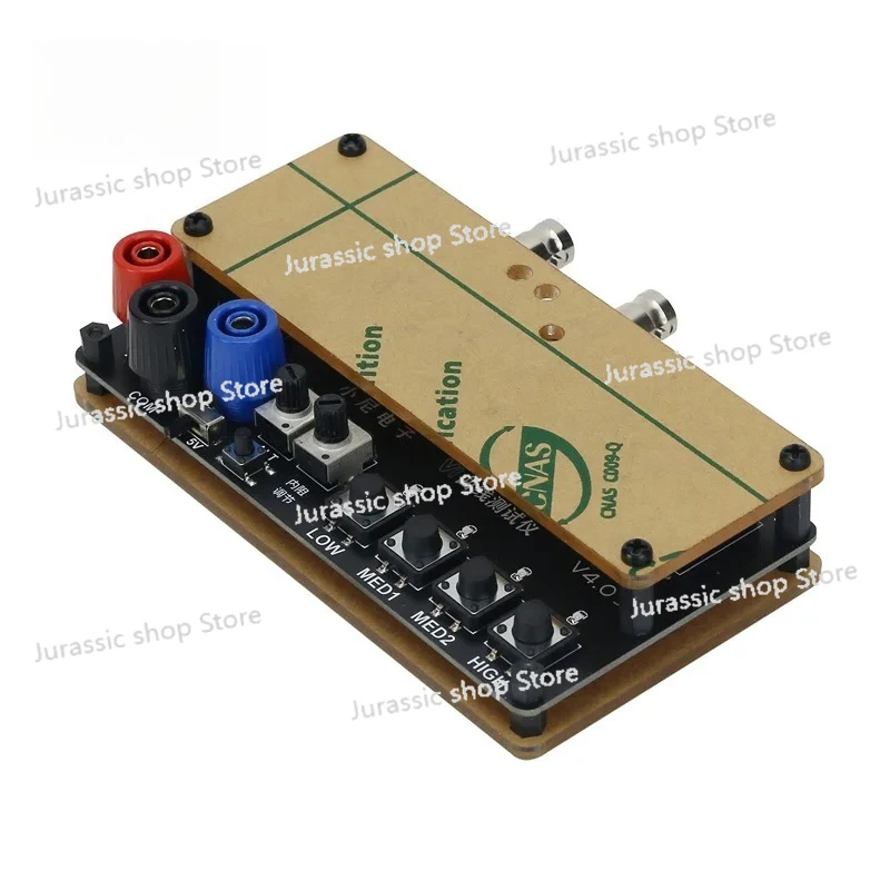 VI Curve Tester Two-Channel Input (Acrylic Version Alternate Display) Shows Four Test Frequencies