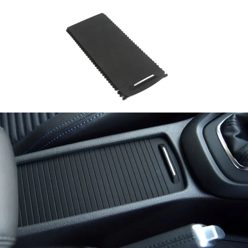 

For Ford Focus Cup Holder Curtain Central Armrest Box Cover Storage Box Roller Shutter Grocery Box Decorative Cover