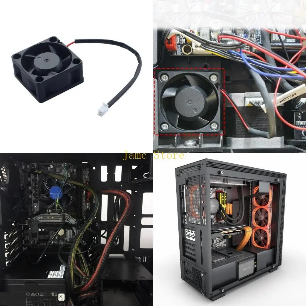 

LX0B Двойной подшипник вентилятор 24 В 40x40x20 мм экструдер горячий радиатор охлаждающий вентилятор 4020