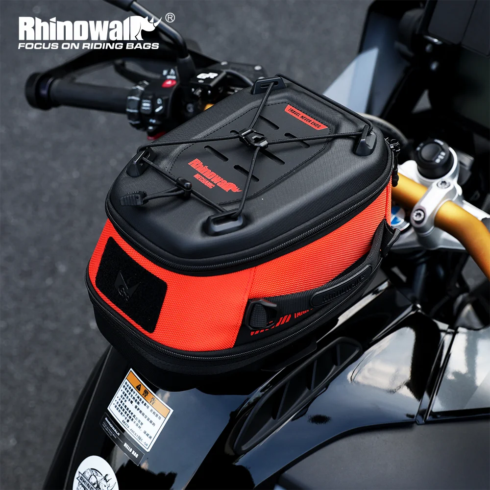 

Rhinowalk Motorcycle Tank Bag Magnet Quick Release 6.5L Waterproof Front Bag For BMW KTM Beneli HONDA CFMOTO DUCATIBMW KTM