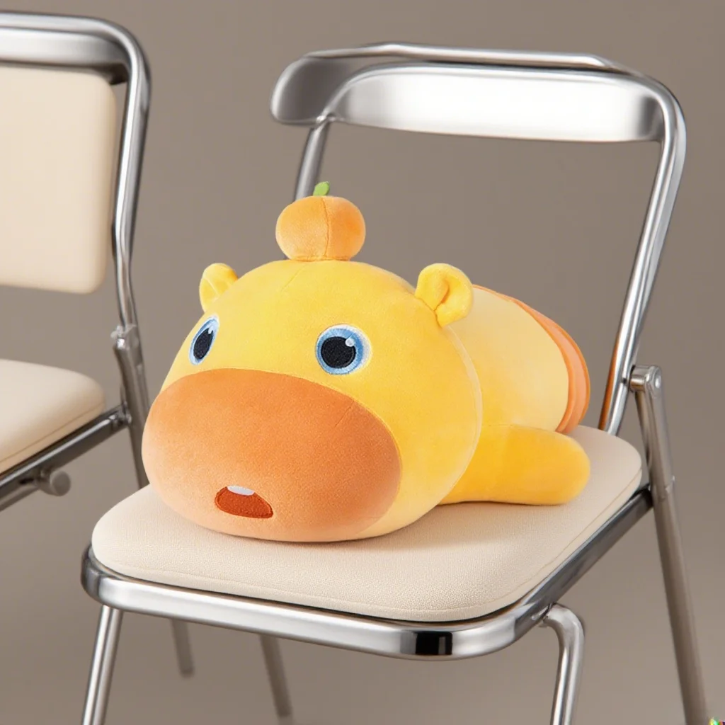 رائجة البيع أنيمي كابيبارا لولو ألعاب من القطيفة السمين الكرتون الحيوان رمي وسادة لينة مهدئا وسادة نوم Kawaii ديكور المنزل #5