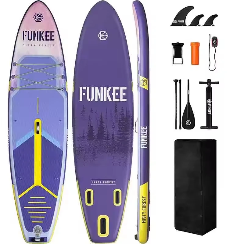 2026 Latest Portable Tabla Sup Board Inflable Outdoor EVA PVC Paddle for Sea Lake Movement Surfing Water Sports Swimming