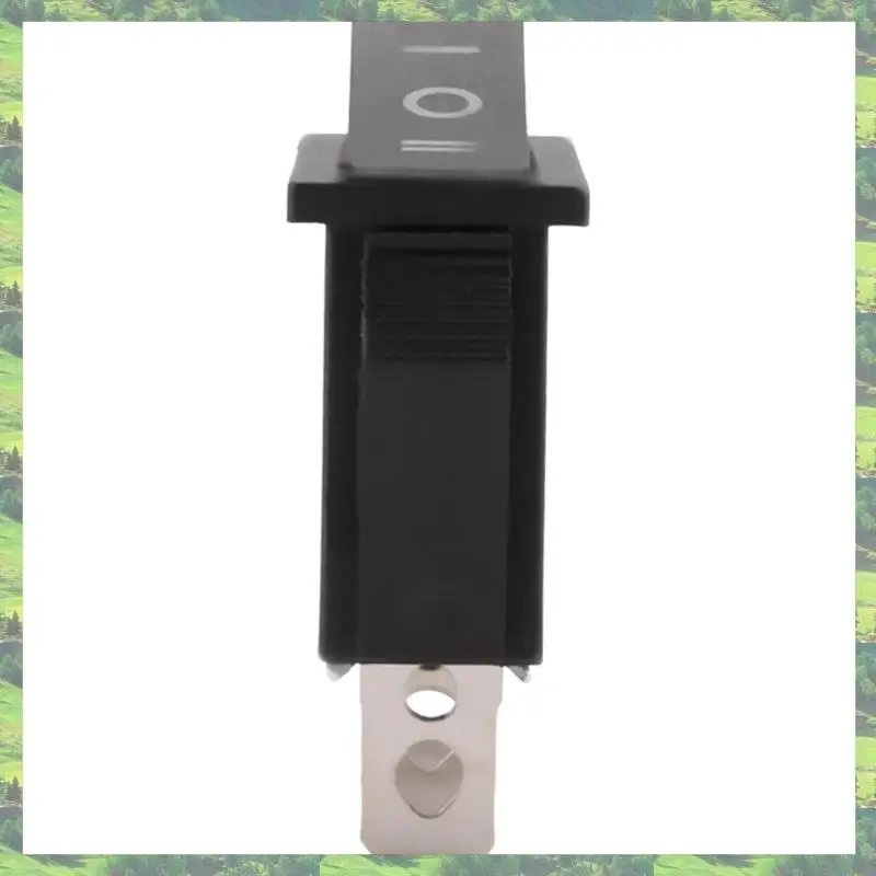 A59Z-2PCS 3 Pin SPDT ON-OFF-ON 3 Position Snap Rocker Switch With 6 Pin DPDT On/On 2 Position Mini Toggle Switch Blue