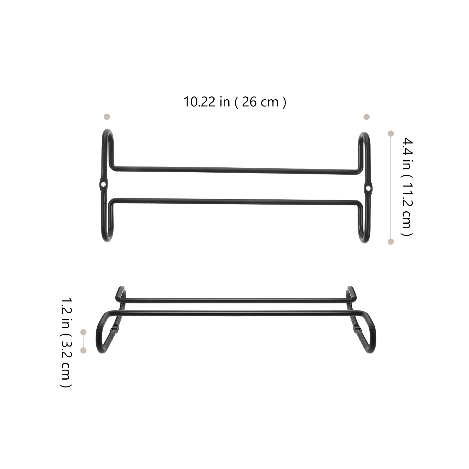 

Wine Glass Rack Mounted Kitchen Hanging Glasses Racks Cup Holders Hanger Water Iron Storage