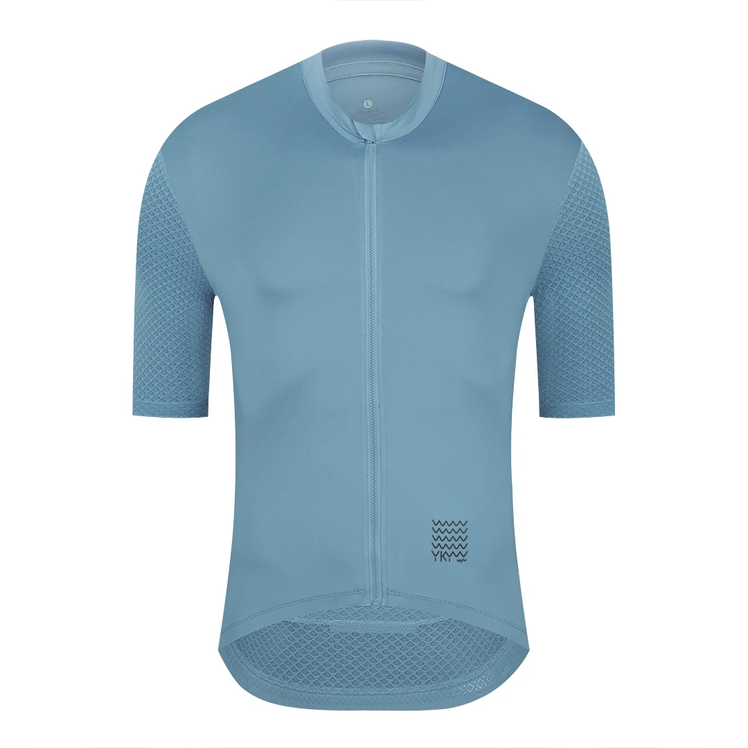YKYWBIKE Men's Classic Cycling Jersey Summer Bicycle Pro Team Short Sleeve Shirt Cycling Maillot Road Bike Breathable Clothing image 3