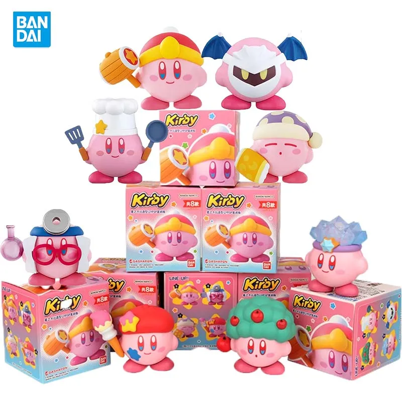 Bandai Digimon Gacha Capsule Blind Box Kirby and the Forgotten Land Kirby Gashapon Anime Figure Toy for Collectors