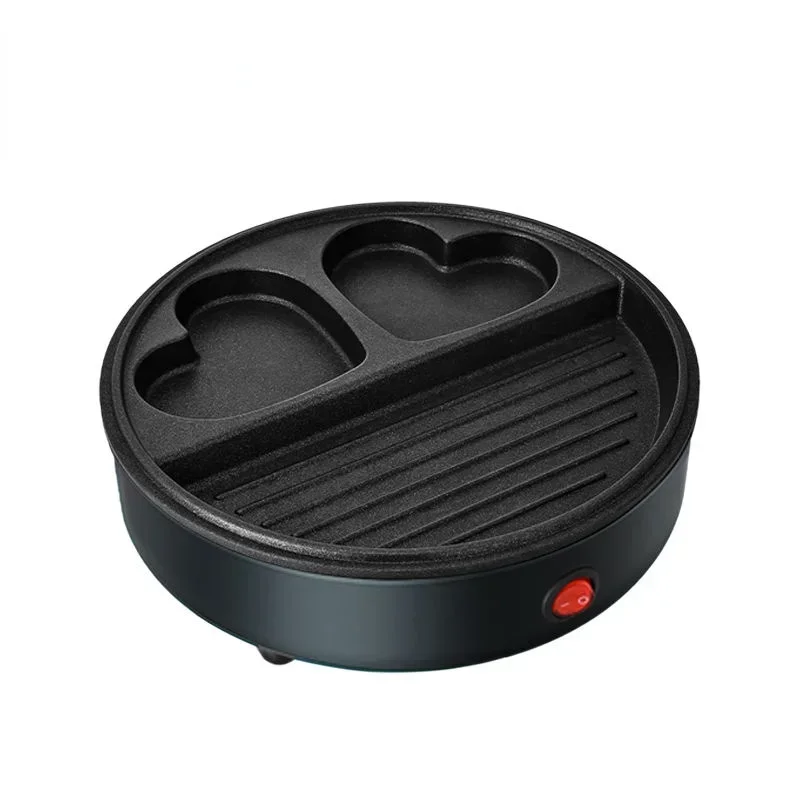 Frying egg artifact non-stick home dormitory breakfast machine flat-bottomed frying pan pancake steak barbecue pancake pot