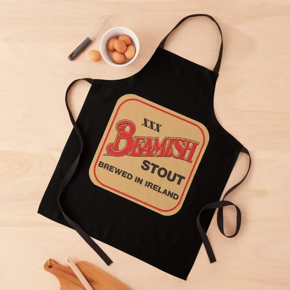 

Irish-Beamish Classic T-Shirt Apron New year's Beauty waiter men's barbecue Apron