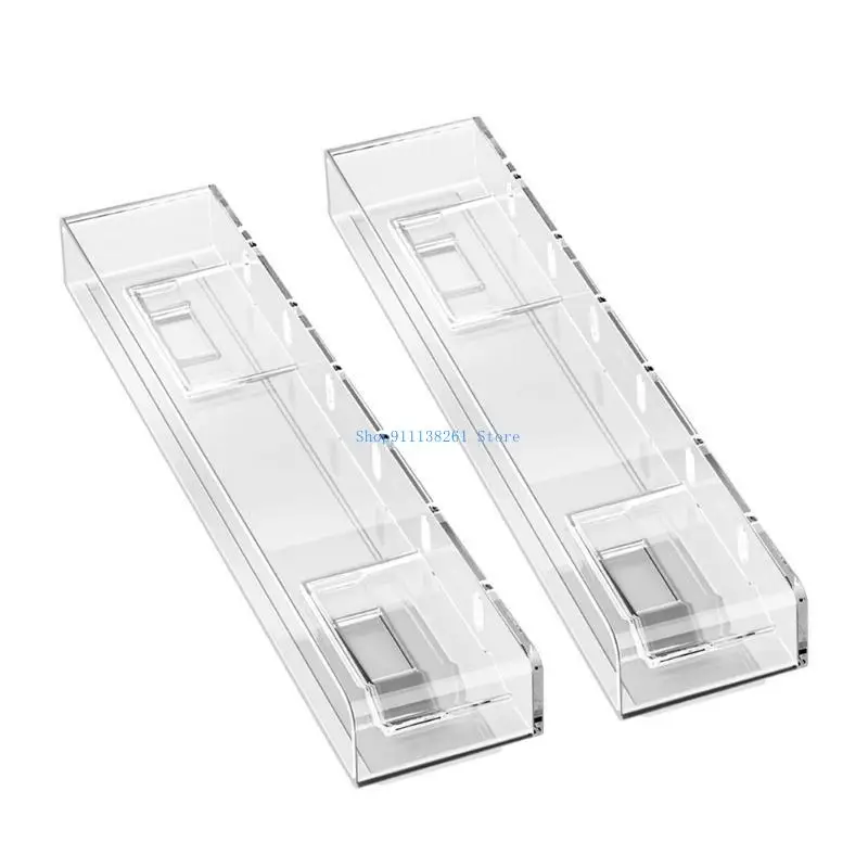 

H05E Удобная акриловая настенная книжная полка книг контейнер идеально подходит для офиса или домашнего использования