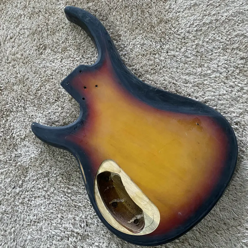 Multiple Color Bass Guitar Body Finished Ready for Installed 4 Strings Bolt-on Stock Items Surface Damages &Dirty YB001