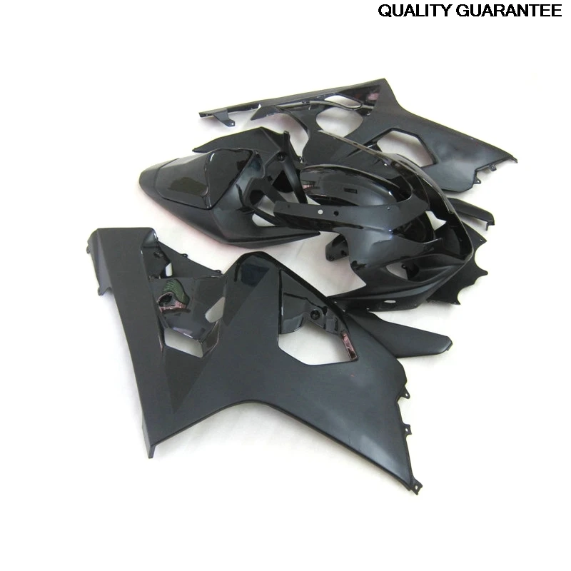 

Complete Injection fairings kits Set For Suzuki GSXR600 04 05 Matte Black Motorcycle Fairing GSXR750 2004 2005 ZE46