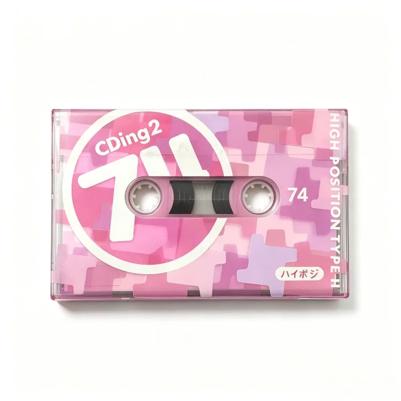 100% Original New For TDK CDing2 74min Type II Blank Cassette For Three-Head High-End Duplication