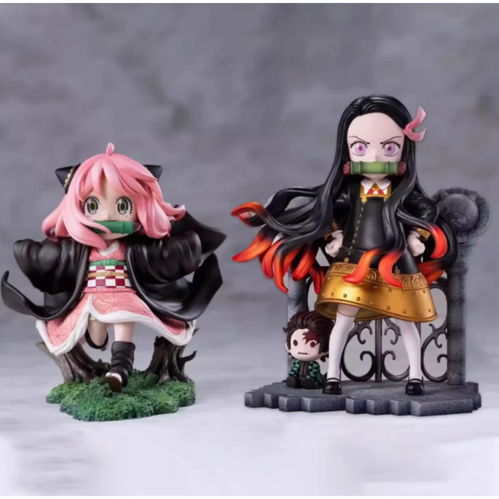 

New Demon Slayer Nezuko Anime Action Figures Collection Model Gifts Toys