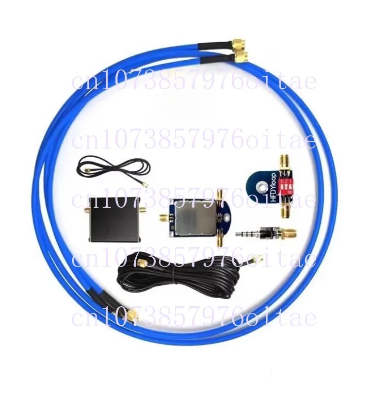 

Short Wave Small Annulet Antenna 50k-500mhz Full Band Ring Active Receiving HF AM FM VHF UHF SDR