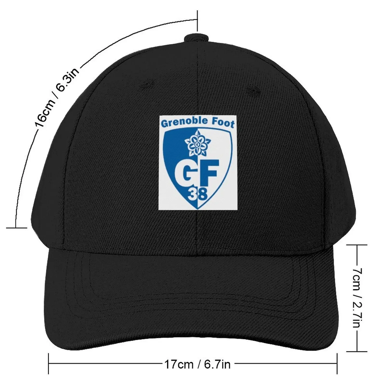 Grenoble Foot 38 Baseball Cap Visor hard hat Christmas Hat |-F-| For Man Women's