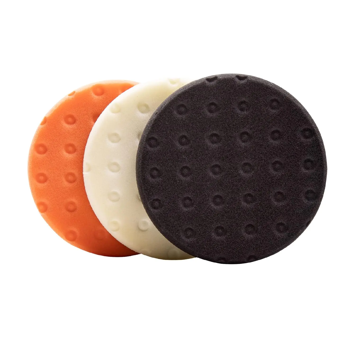 Car Polishing Pads for Buffing, Cutting, & Polishing - Premium-Grade Foam Polishing Pads for Defect Removal