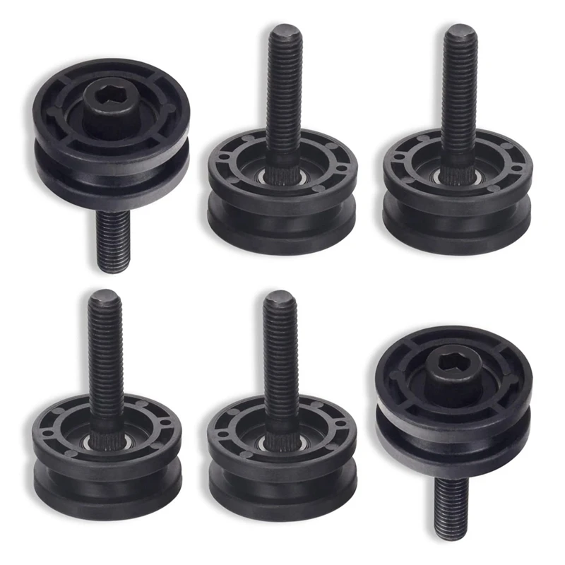 6Pcs 305784005 Table Roller For Ridgid 306784001,Table Roller - Fits 7Inch Tile Saw Model R4030, R4031, R4030S, R4031S