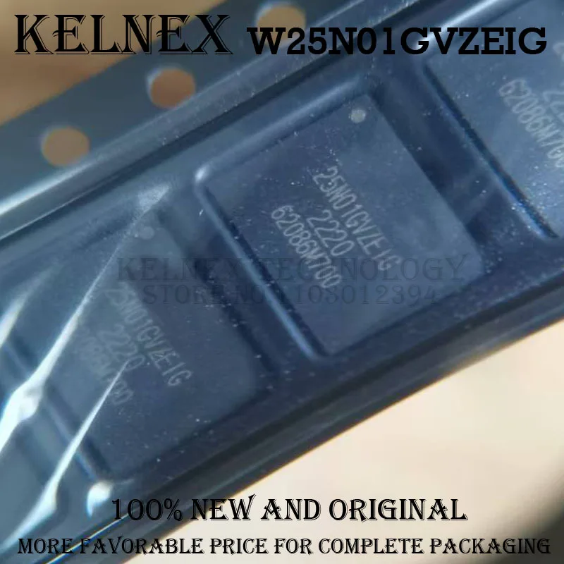 10pcs W25N01GVZEIG W25N01GVZEIR W25N02KVZEIR W25N02KWZEIR W25N02KVZEIE NAND FLASH