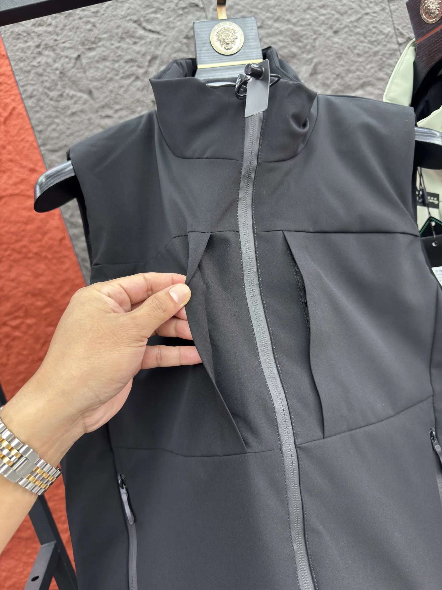 Svip Xio 2800 الرجال أسفل القطن Jaet الخريف الشتاء الوقوف طوق سترة مبطنة مريحة عادية Faion الوقوف صالح الشباب #3