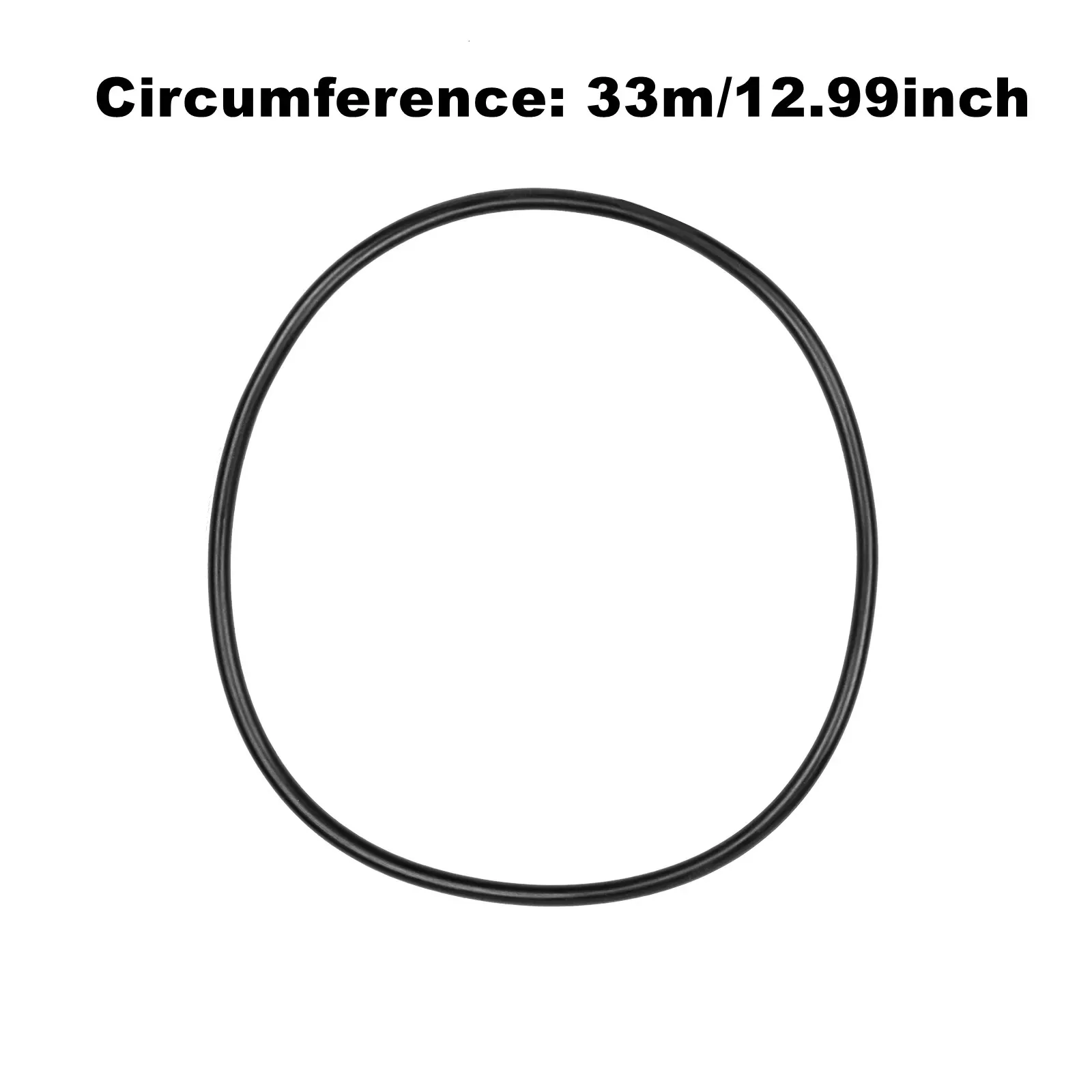 5Pcs/Lot Universal Round Rubber Motor Stretching Belt (Circumference 33cm,Diameter 5mm) Compatible With Singer,Janome,Brother