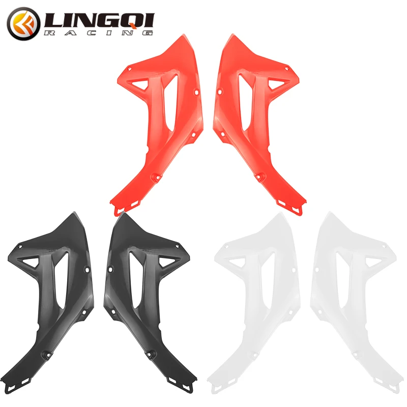 Dirt Pit Bike Accessories CRF450 Plastic Wheel Protection Mudguard For CRF 450 2022 Motorcycle Front Side Fender Motocross Parts