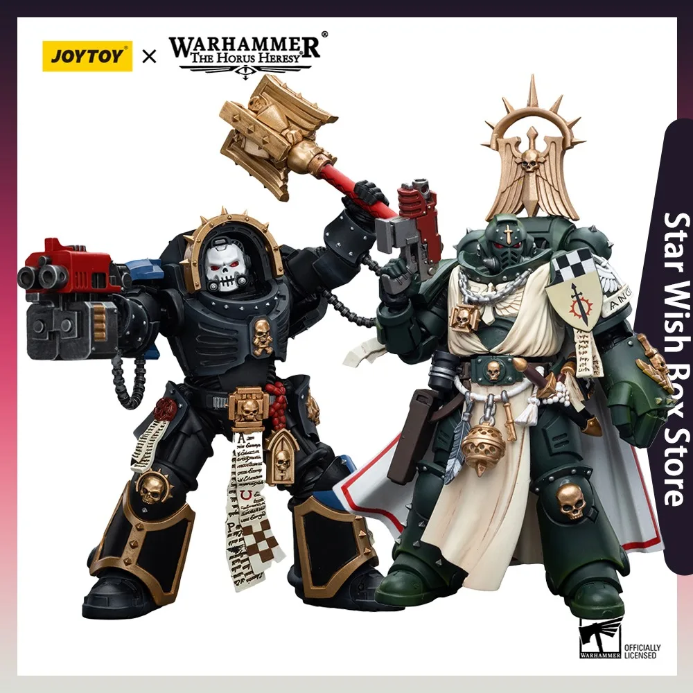 

JOYTOY Warhammer 40K Dark Angels Ultramarines 1/18 Action Figures Anime Figures Collectible Model Desktop Ornament Toys Gifts