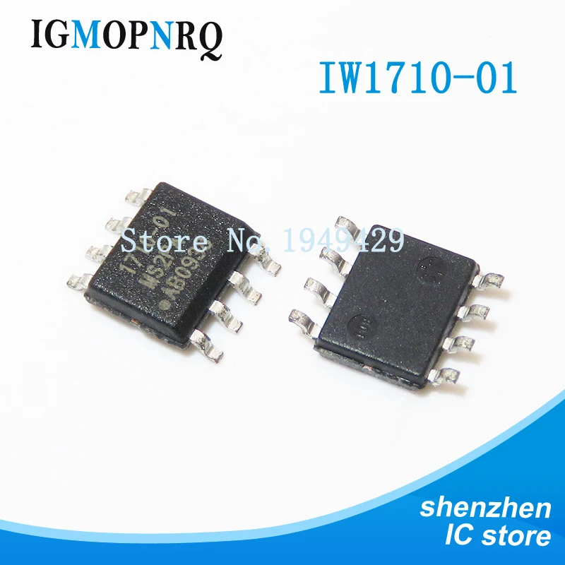 5pcs/lot  IW1710-01 SOP-8 1710-01 SOP8 IW1710-0 SOP IW1710 SMD