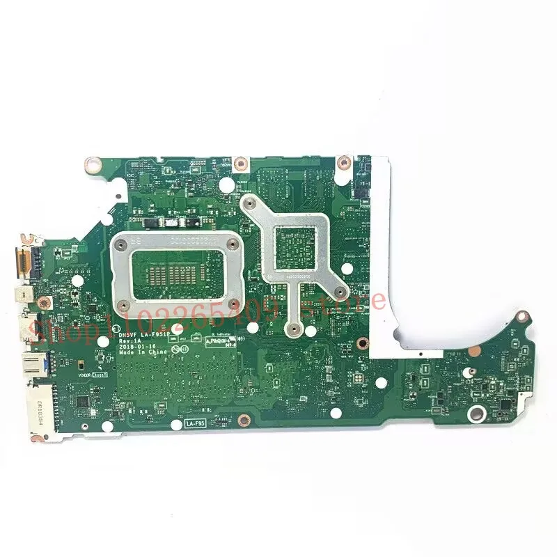 For Acer AN515-52 DH5VF LA-F951P W/SR3YY I7-8750H CPU Mainboard NBGXB11002 Laptop Motherboard N17P-G0-A1 GTX1050 100%Tested Good