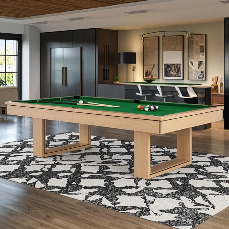 Airo S.Q.F Modern Cheap 7ft Snooker Table with Carbon Fiber Cues 8ft/9ft Options Customizable Pool & Billiard Home Game