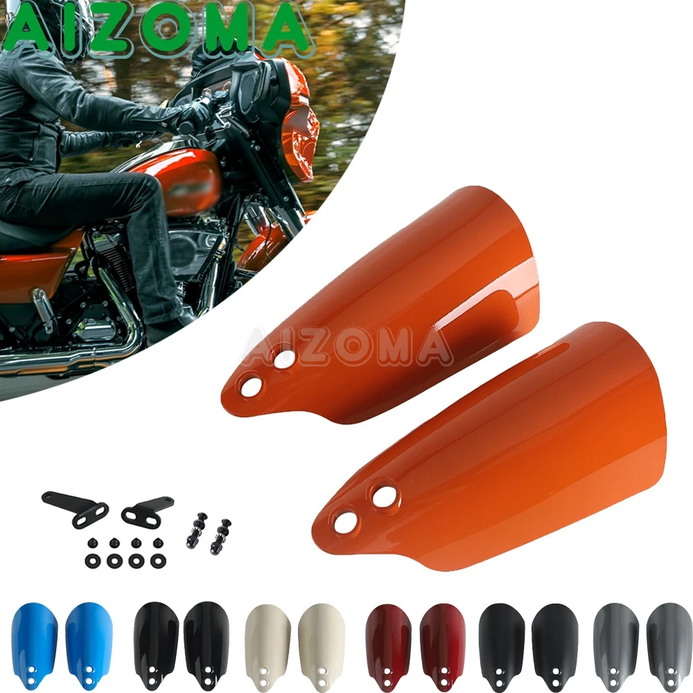 

Handlebar Shield Protector Motorcycle Handguard Hand Guards Protection For Harley Touring Street Glide FLHX FLHXU FLHXSE PAZOMA