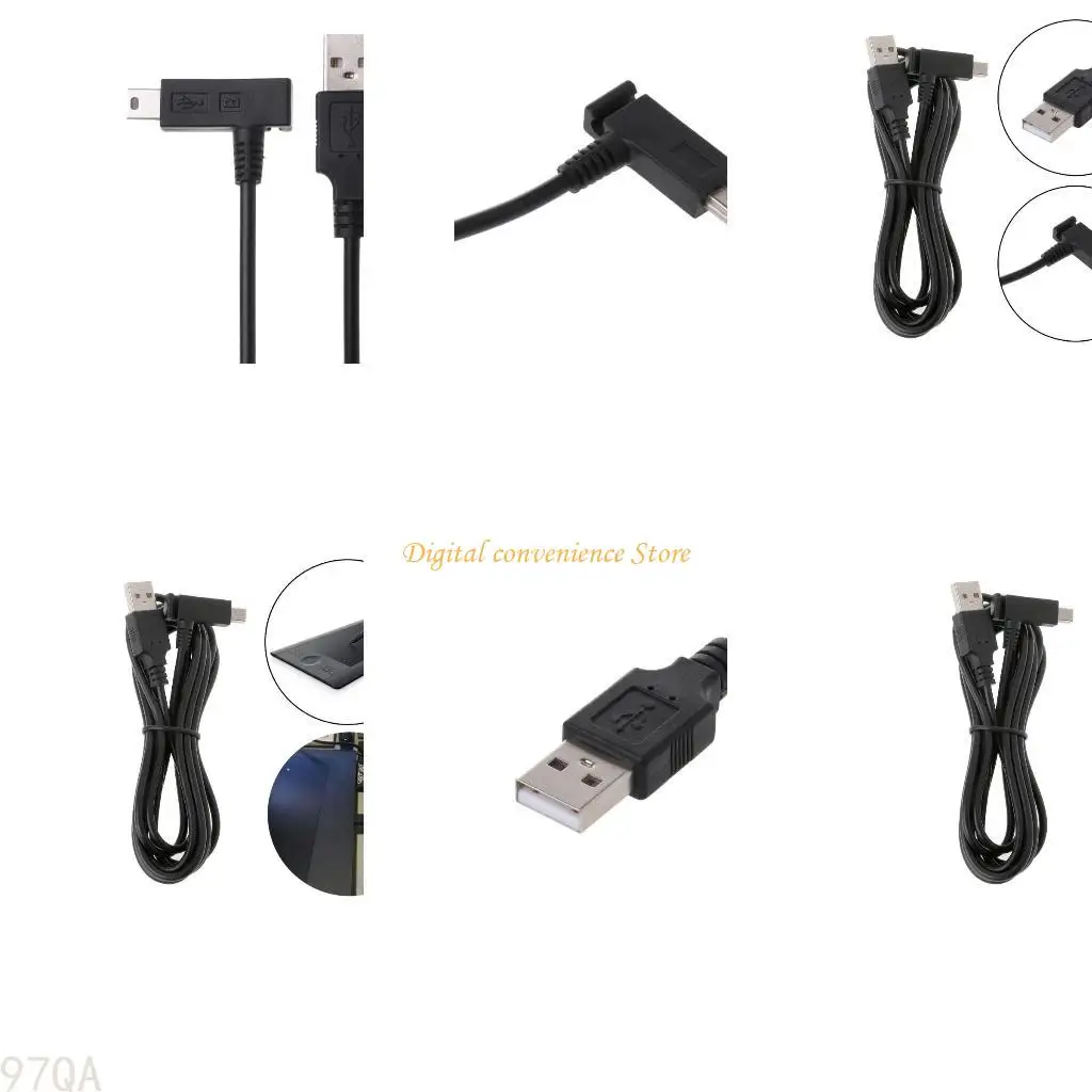

97QA USB Data Sync Power Cable Cord For Wacom Bamboo PTH 451/651 Tablet