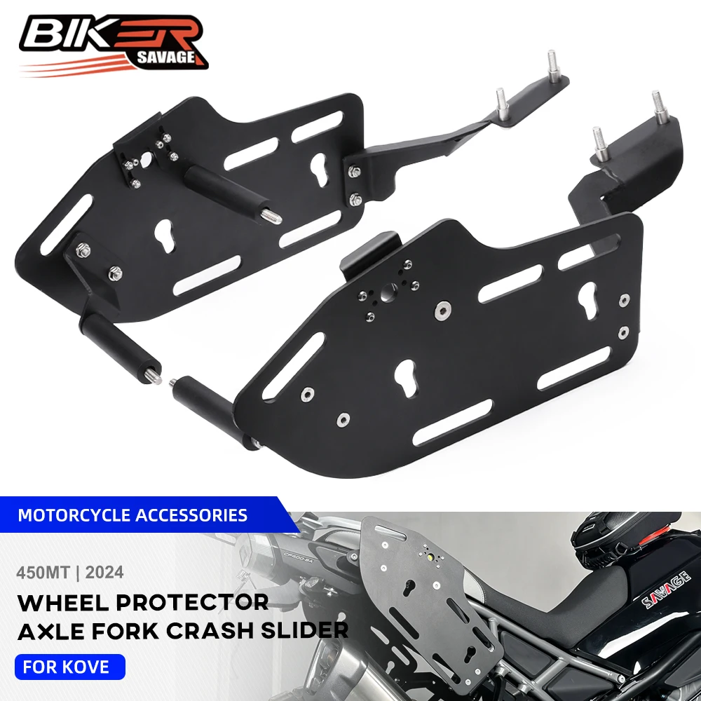 2024 For CFMOTO 450MT Side Box Luggage Rack Bracket Motorcycle Rear Saddlebag Pannier Cargo Storage Boxes Mount Holder Support