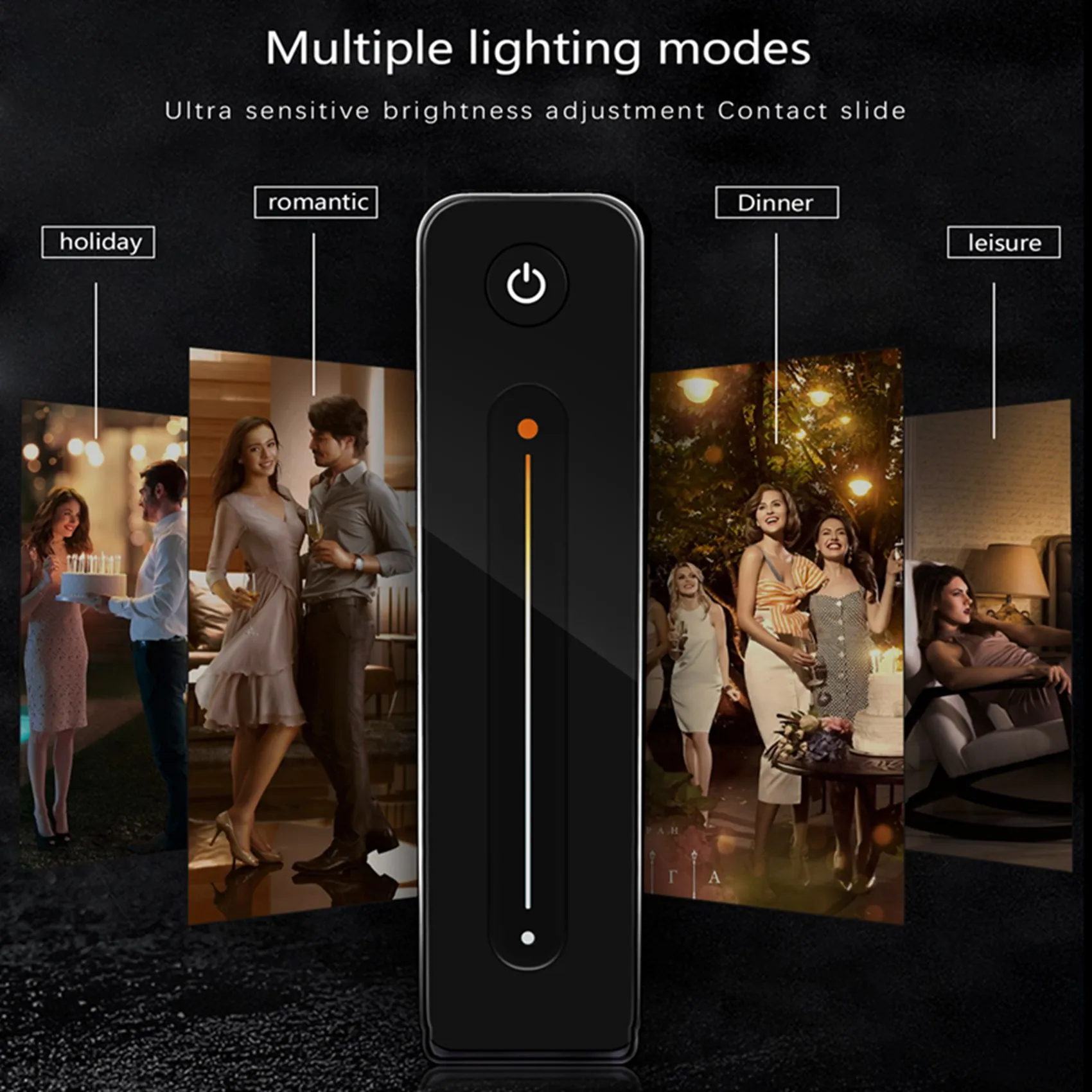 BHTS-LED Dimmer 12V 5V 24V 36V 8A PWM Wireless RF Switch With 2.4G Brightness Adjustment Contact Remote For Led Single Color Str