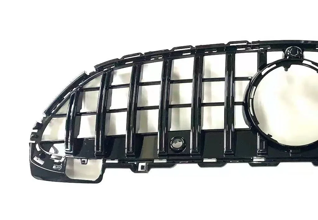 Wholesale New GTR Style Front Grill for Mercedes-Benz C Class W206 2022+ Automotive Parts with Camera Made of ABS Material