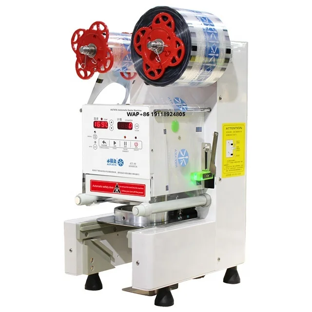 Cup Sealing Machine for Bubble Milk Tea Beverage Shop ATT-95N