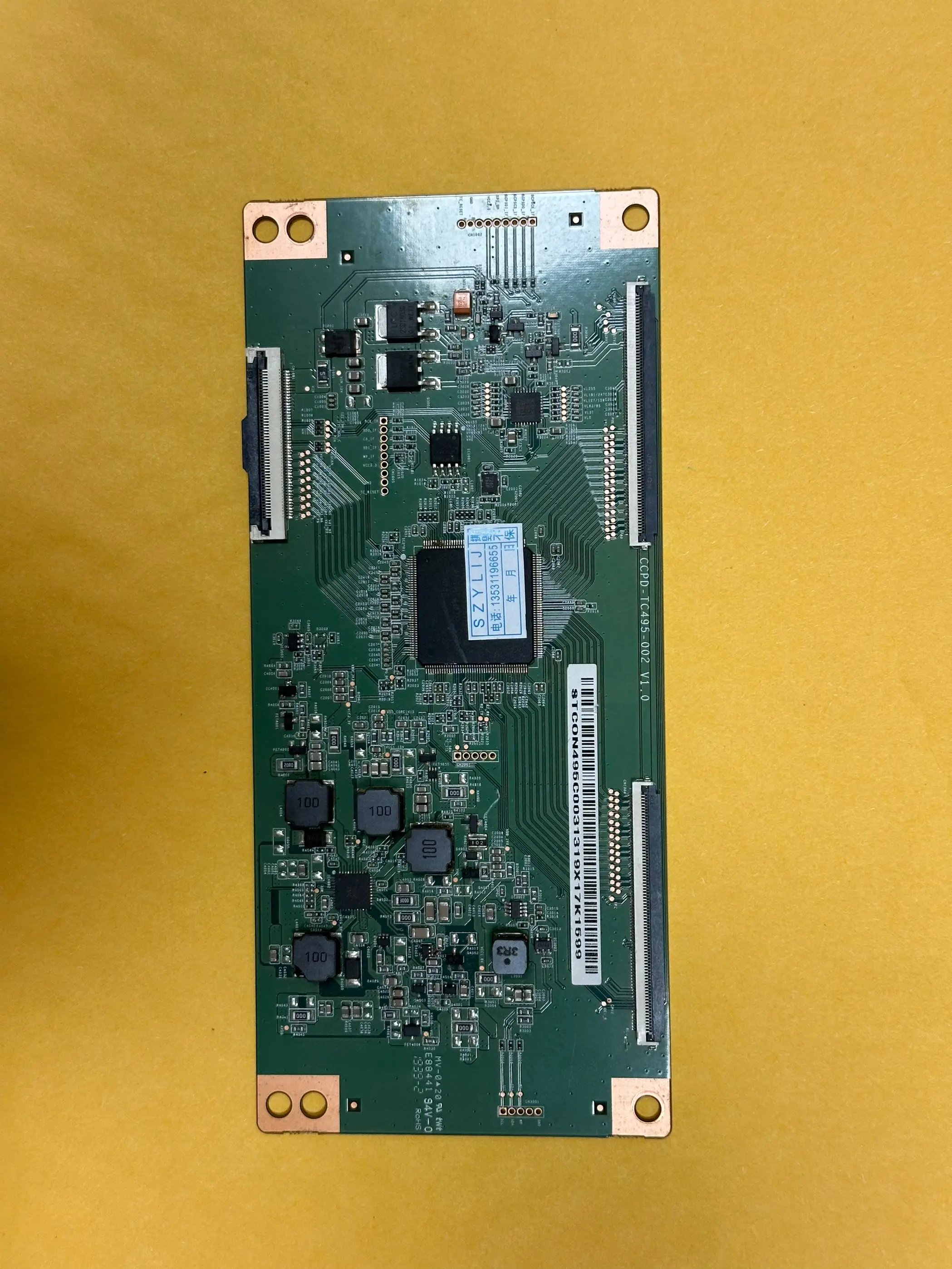 Original CCPD-TC495-002 V1.0 T-con Board for 50'' 50 inch 50C61 50-inch TV Logic Board CCPD TC495 002 V1.0