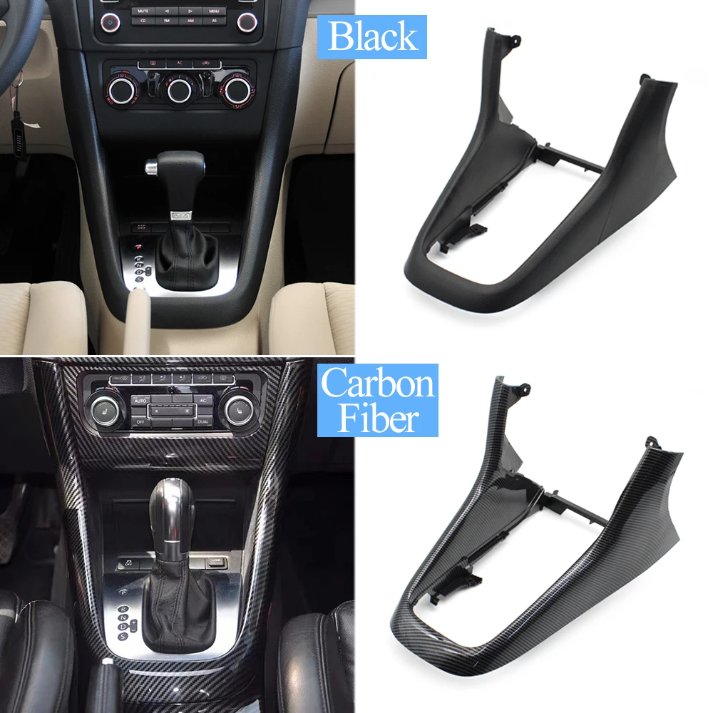 LHD RHD Car Center Console DSG Gear Shift Knob Outer Frame Cover Replacement For Volkswagen VW Golf 6 MK6 5K0863680 2009-2014