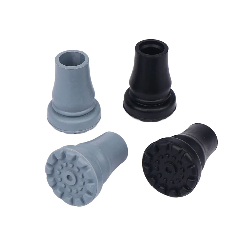 1pc 16/19mm Crutch Ferrules End Safety Soft Replacement Rubber Tip Cane Walking Stick Crutches Mobility Aid
